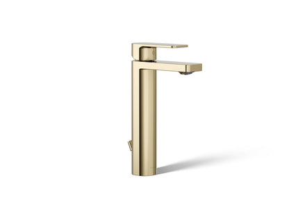 KOHLER K-23475-4N Parallel Tall single-handle bathroom sink faucet, 0.5 gpm