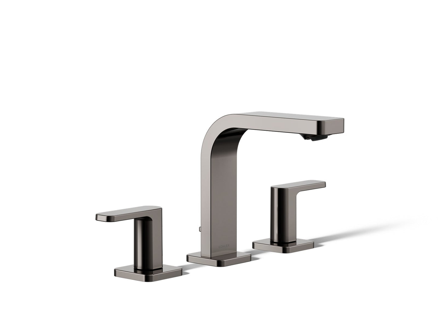 KOHLER K-23484-4 Parallel Widespread bathroom sink faucet, 1.2 gpm