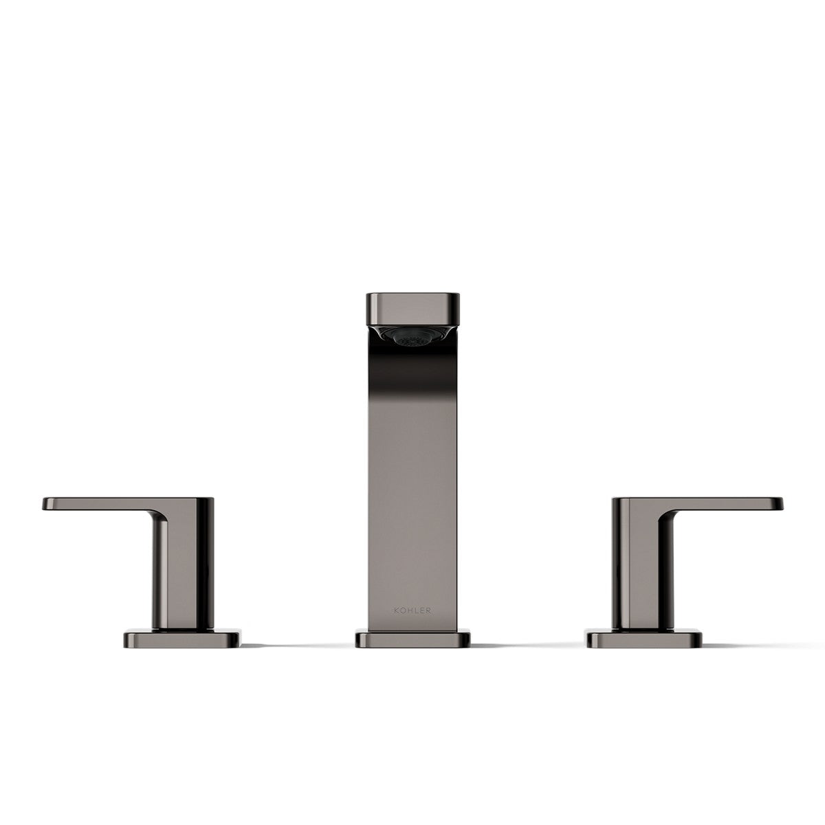KOHLER K-23484-4 Parallel Widespread bathroom sink faucet, 1.2 gpm