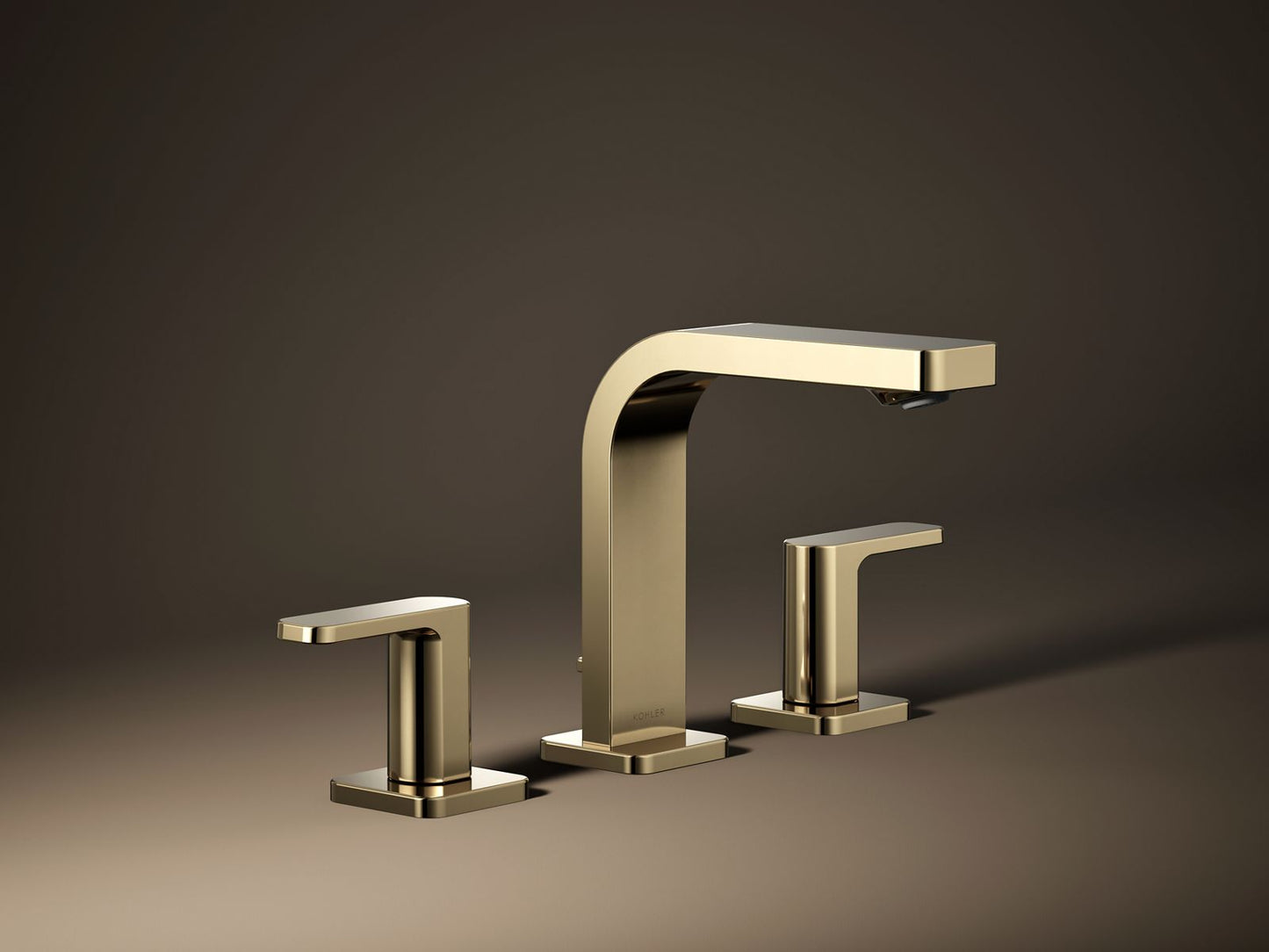 KOHLER K-23484-4 Parallel Widespread bathroom sink faucet, 1.2 gpm