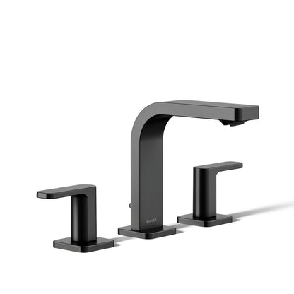 KOHLER K-23484-4N Parallel Widespread bathroom sink faucet, 0.5 gpm