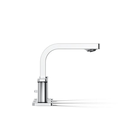 KOHLER K-23484-4N Parallel Widespread bathroom sink faucet, 0.5 gpm