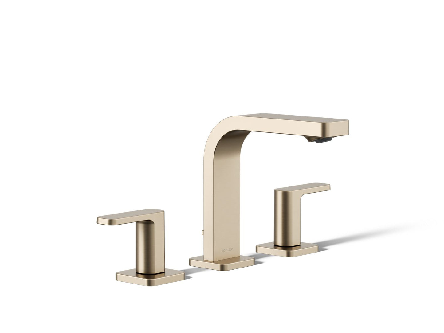 KOHLER K-23484-4N Parallel Widespread bathroom sink faucet, 0.5 gpm