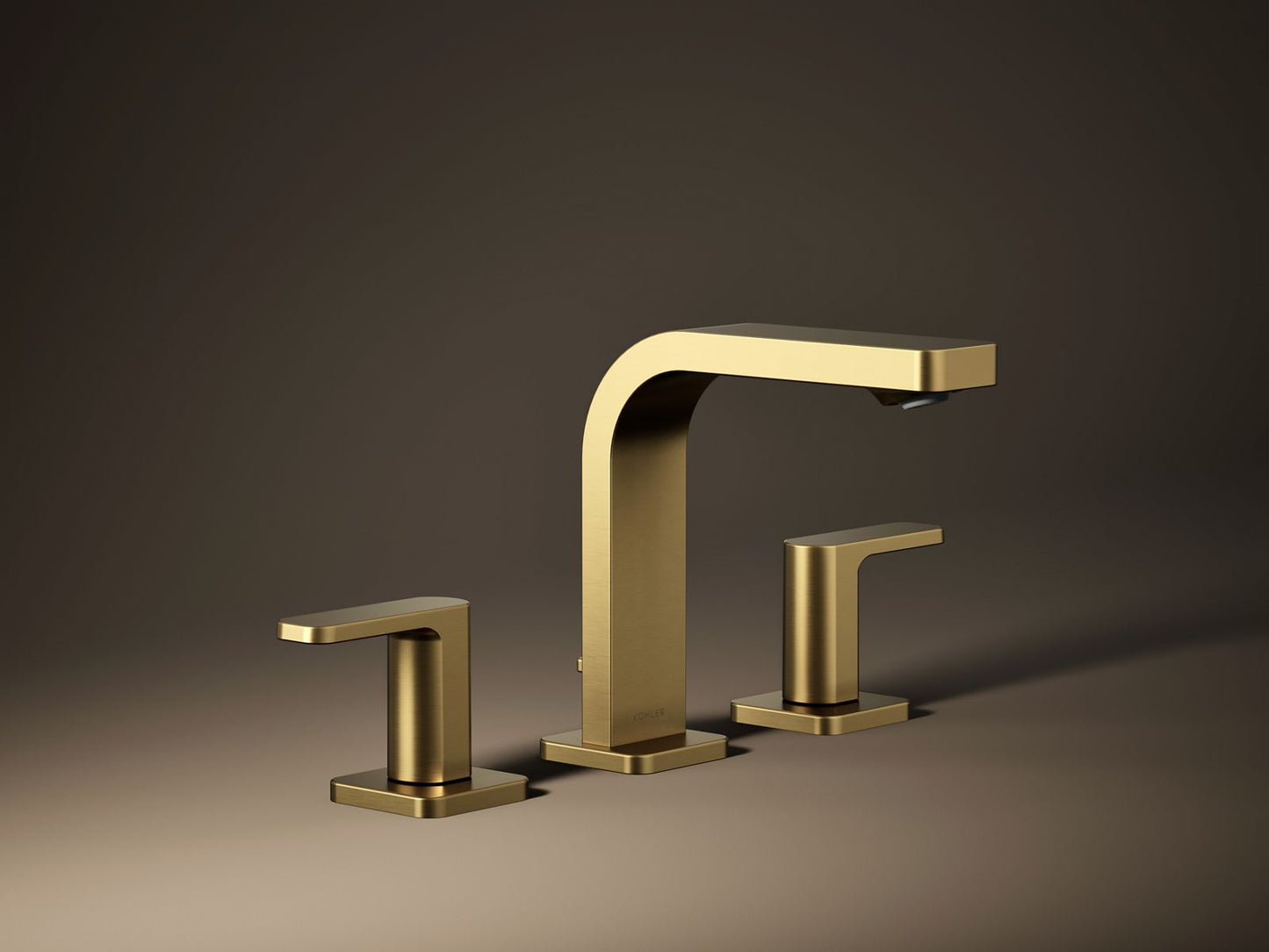 KOHLER K-23484-4N Parallel Widespread bathroom sink faucet, 0.5 gpm