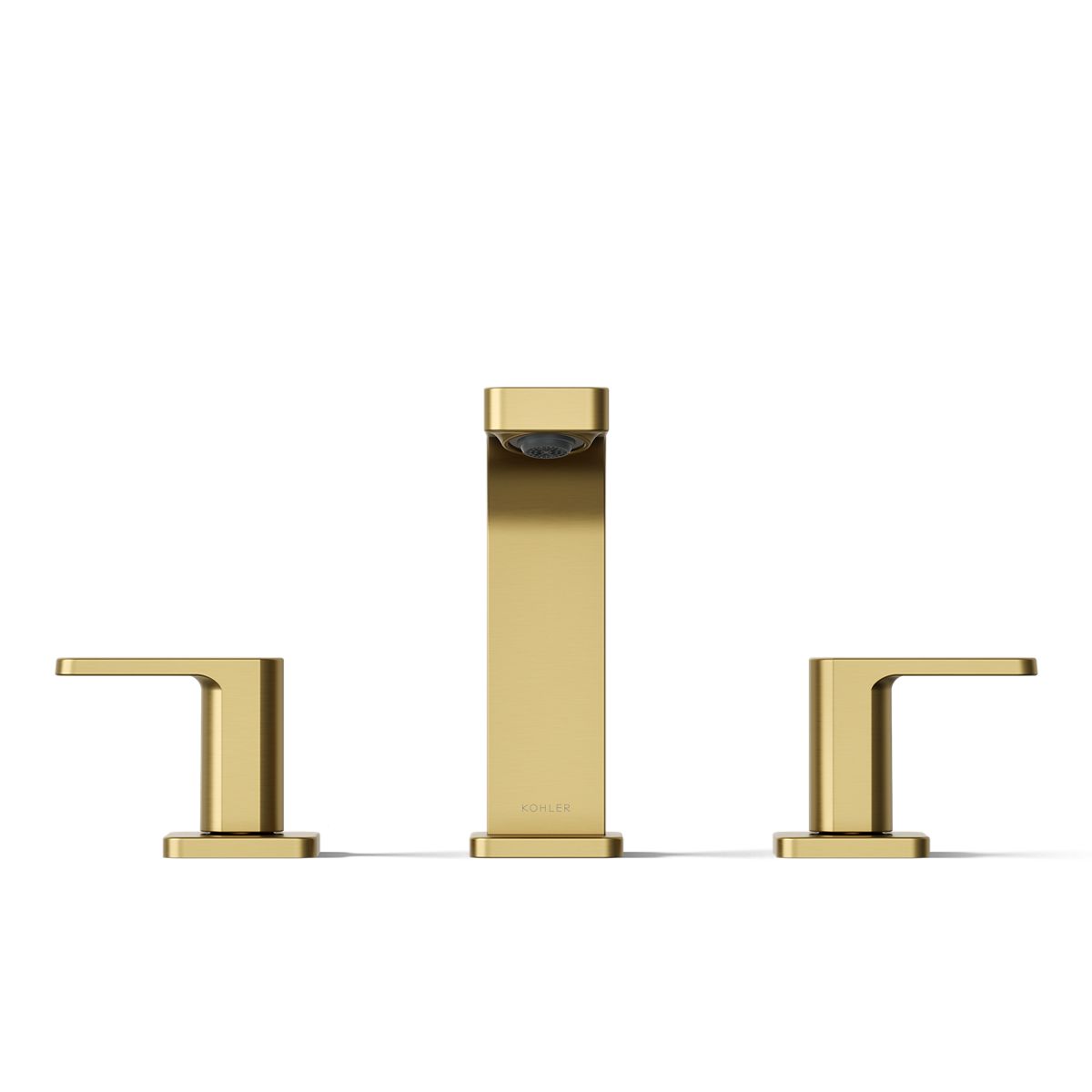 KOHLER K-23484-4N Parallel Widespread bathroom sink faucet, 0.5 gpm