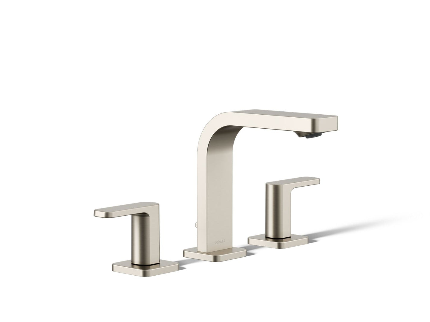 KOHLER K-23484-4N Parallel Widespread bathroom sink faucet, 0.5 gpm