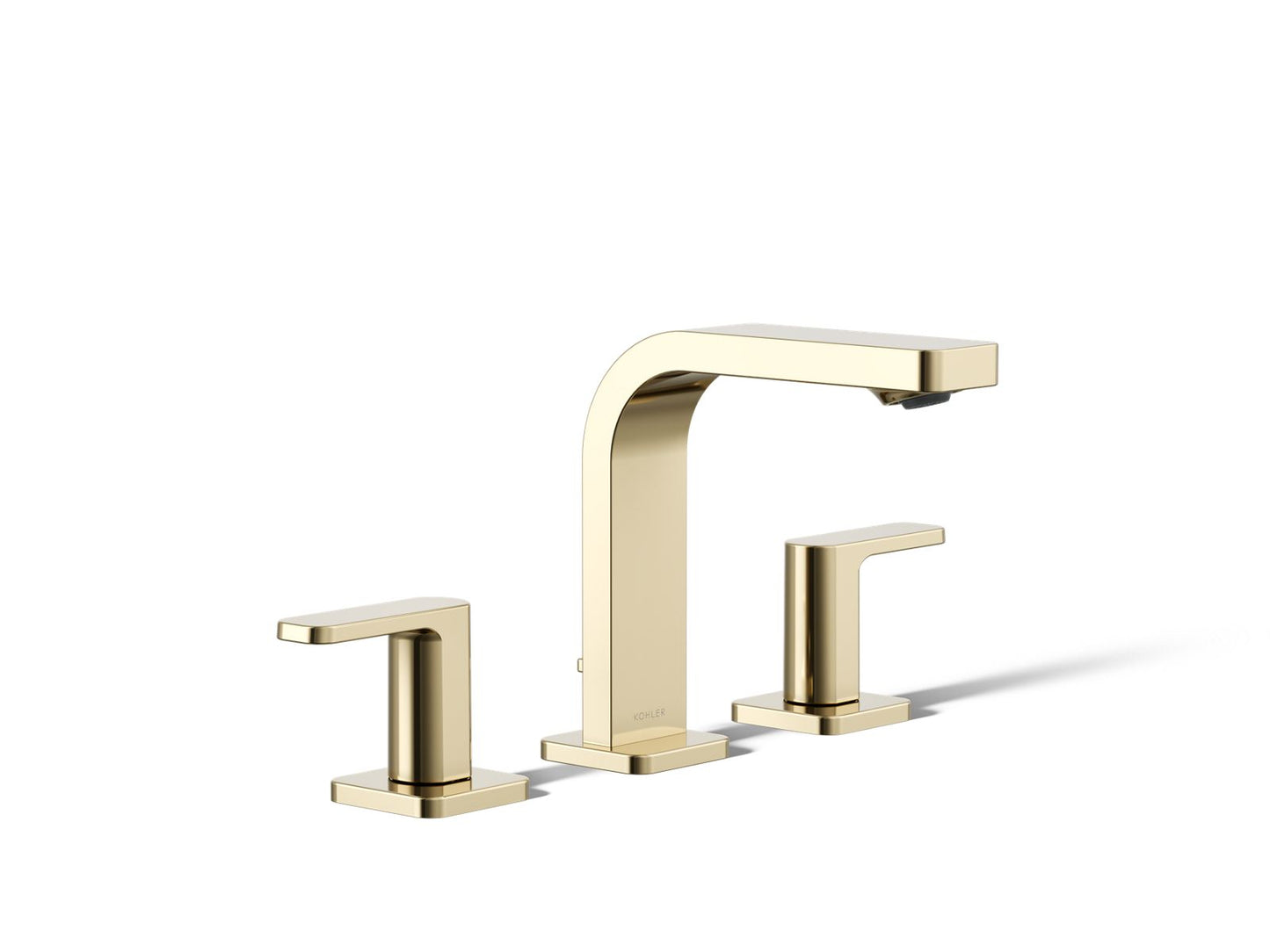 KOHLER K-23484-4N Parallel Widespread bathroom sink faucet, 0.5 gpm