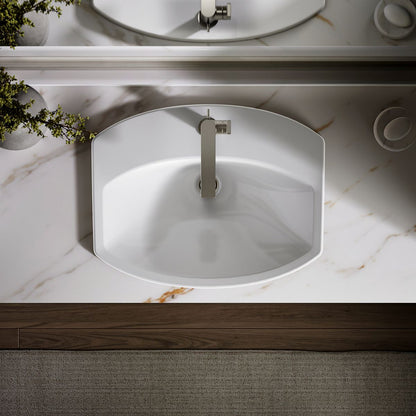 KOHLER K-2351-1 Cimarron 22-3/4" rectangle drop-in bathroom sink