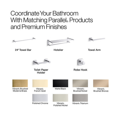 KOHLER K-23526 Parallel Towel arm