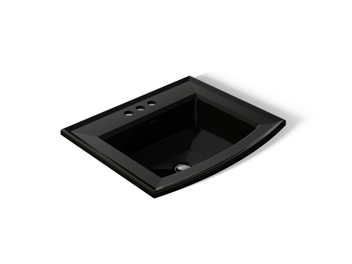 KOHLER Archer 22-3/4" rectangular drop-in bathroom sink