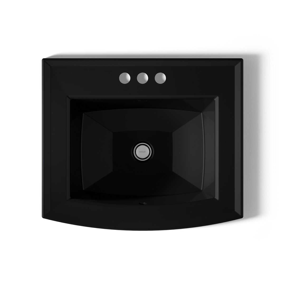KOHLER Archer 22-3/4" rectangular drop-in bathroom sink