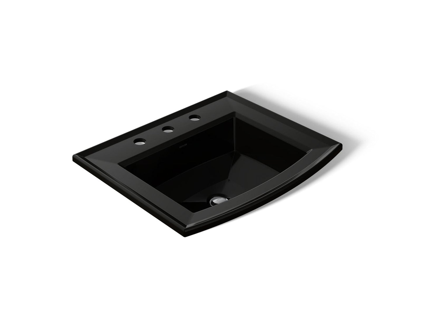 KOHLER Archer 22-3/4" rectangular drop-in bathroom sink
