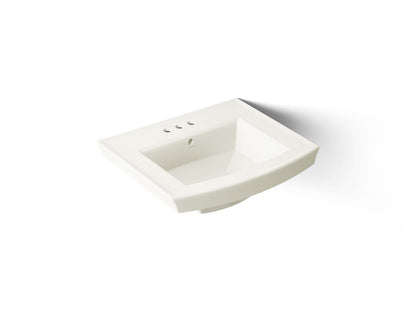 KOHLER Archer 24" rectangular pedestal bathroom sink