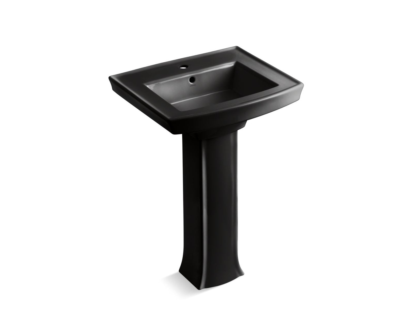 KOHLER 2359-1 Archer Pedestal bathroom sink with single faucet hole