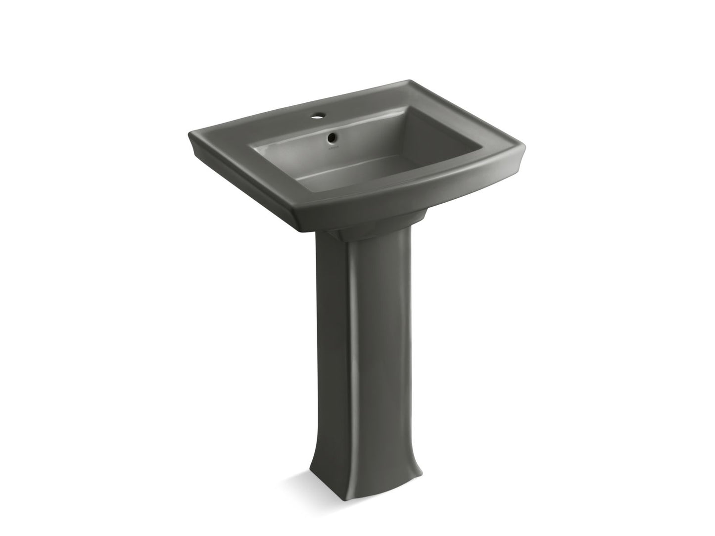 KOHLER 2359-1 Archer Pedestal bathroom sink with single faucet hole