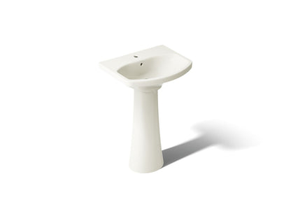 KOHLER 2362-1 Cimarron Pedestal bathroom sink with single faucet hole