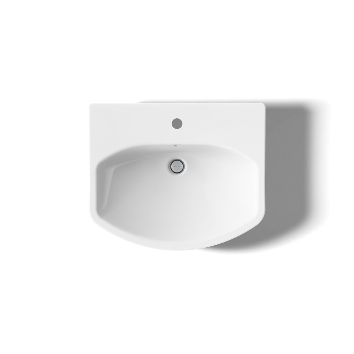 KOHLER 2362-1 Cimarron Pedestal bathroom sink with single faucet hole