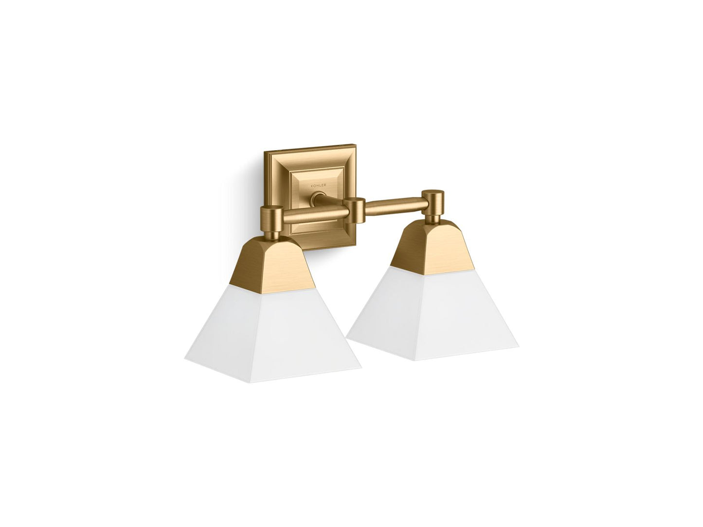 KOHLER K-23687-BA02 Memoirs Two-light sconce