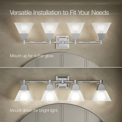 3/4 view of product with dimensions