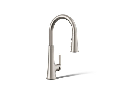 KOHLER K-23764 Tone Pull-down kitchen sink faucet with three-function sprayhead