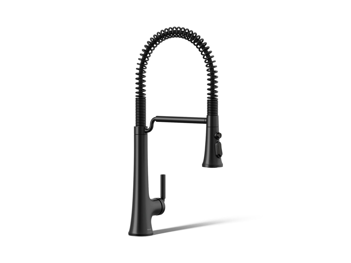 KOHLER K-23765 Tone Semi-professional pull-down kitchen sink faucet with three-function sprayhead