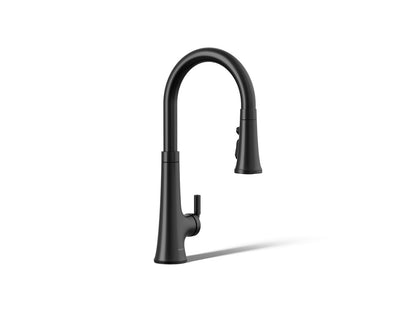 KOHLER K-23766 Tone Touchless pull-down kitchen sink faucet with three-function sprayhead