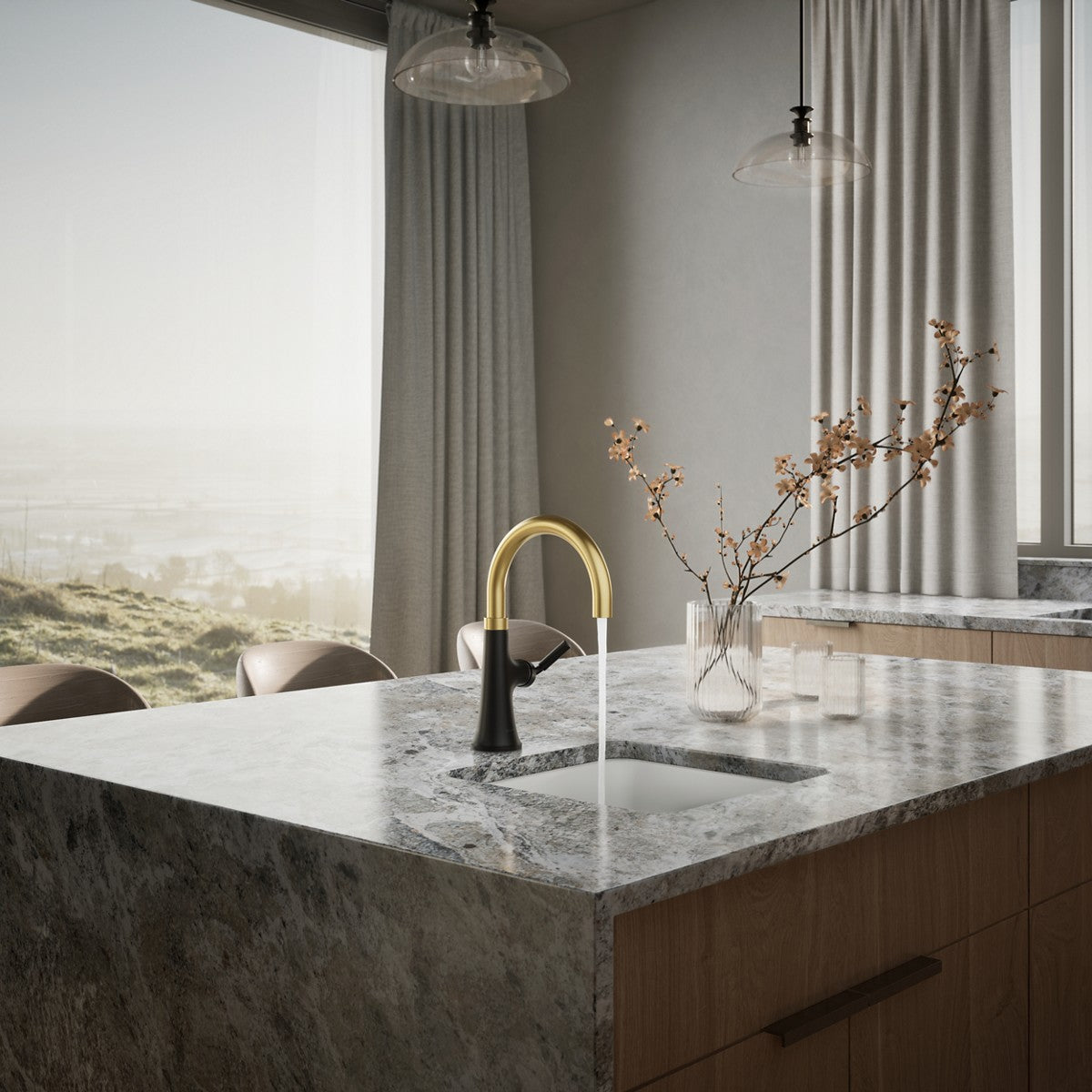 KOHLER K-23767 Tone Single-handle bar sink faucet