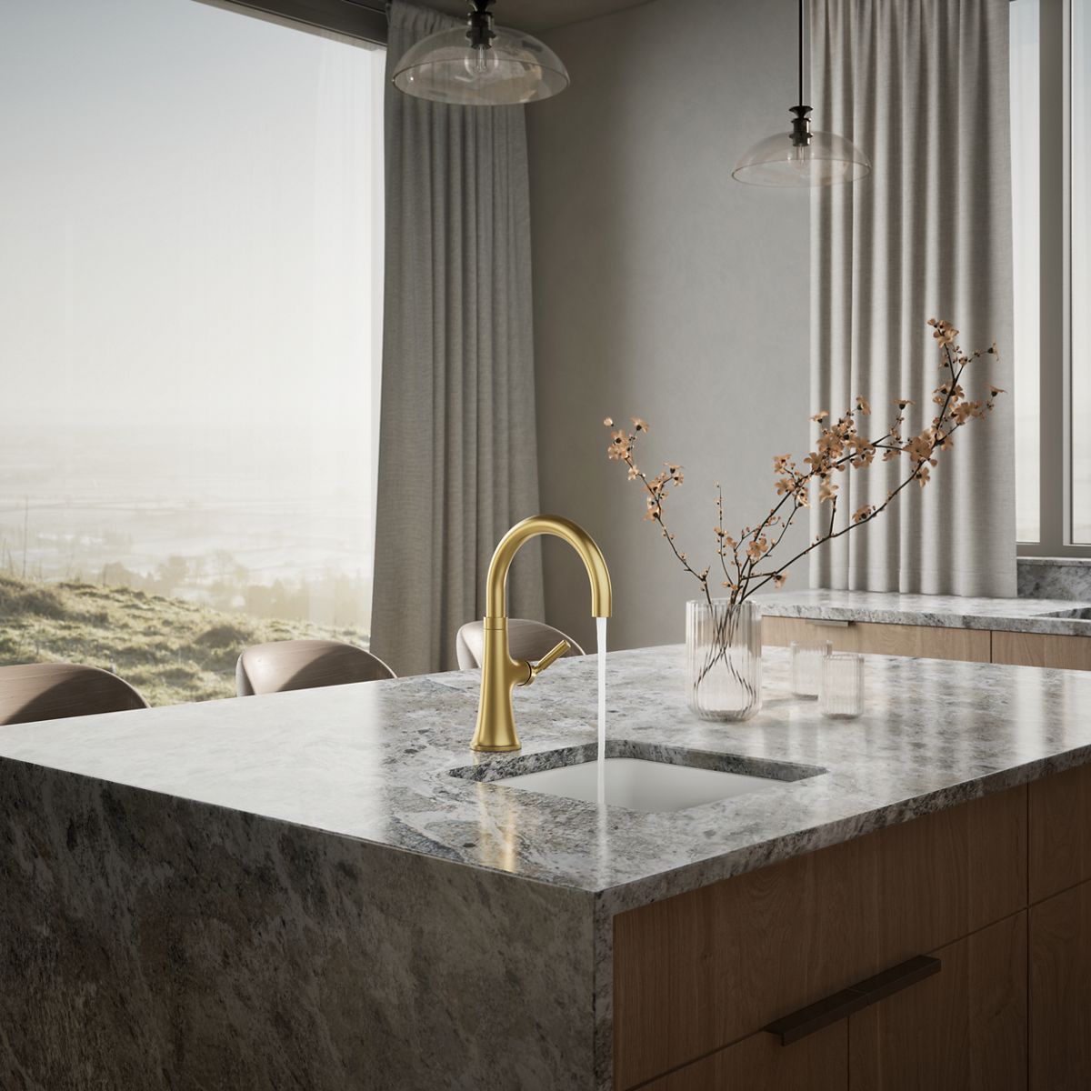 KOHLER K-23767 Tone Single-handle bar sink faucet