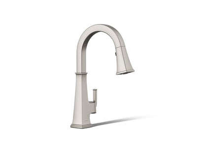 KOHLER K-23830 Riff Pull-down kitchen sink faucet with three-function sprayhead