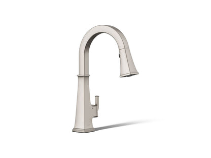KOHLER K-23832 Riff Touchless pull-down kitchen sink faucet with three-function sprayhead