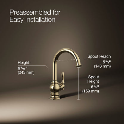 KOHLER K-24074 Artifacts Beverage faucet
