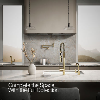 KOHLER K-24077 Purist Beverage Faucet, vibrant french gold - view 2