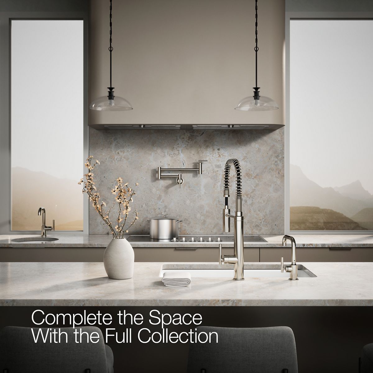 KOHLER K-24077 Purist Beverage Faucet