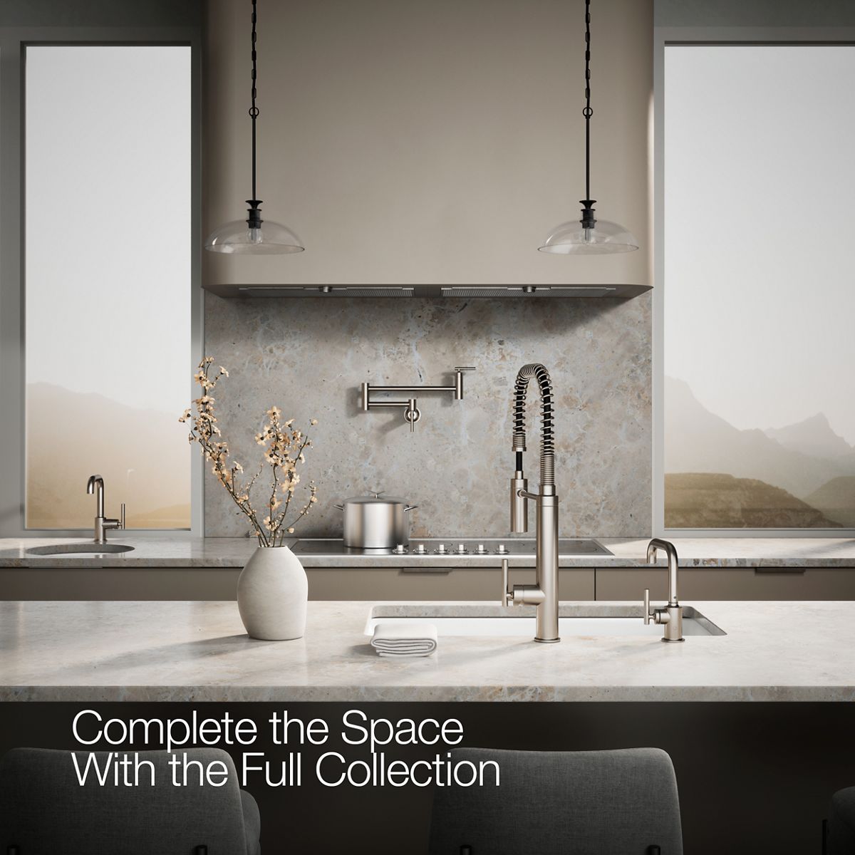 KOHLER K-24077 Purist Beverage Faucet