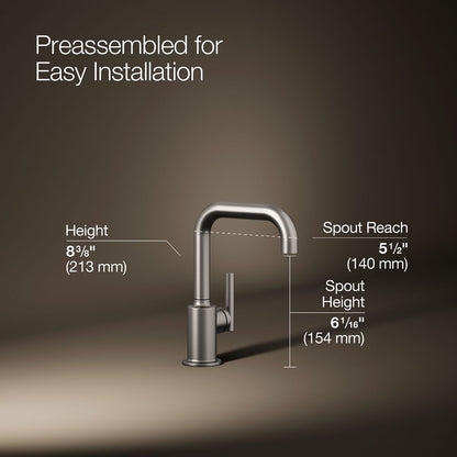 KOHLER K-24077 Purist Beverage Faucet