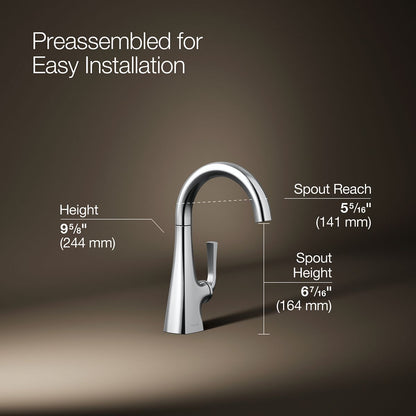KOHLER K-24134 Graze Beverage faucet