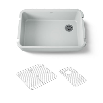 KOHLER Ironridge 34" undermount single-bowl farmhouse kitchen sink