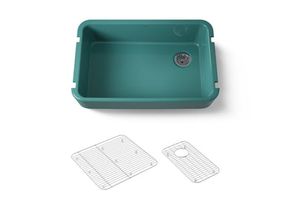 KOHLER Ironridge 34" undermount single-bowl farmhouse kitchen sink