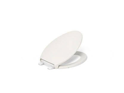 KOHLER K-24495-A Border ReadyLatch Quiet-Close elongated toilet seat with antimicrobial agent