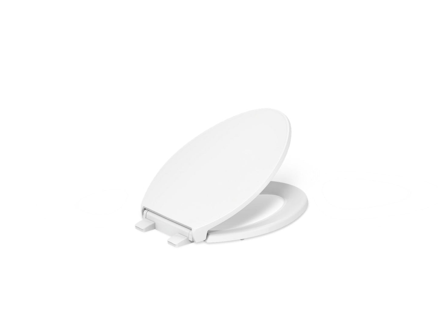 KOHLER K-24495-A Border ReadyLatch Quiet-Close elongated toilet seat with antimicrobial agent