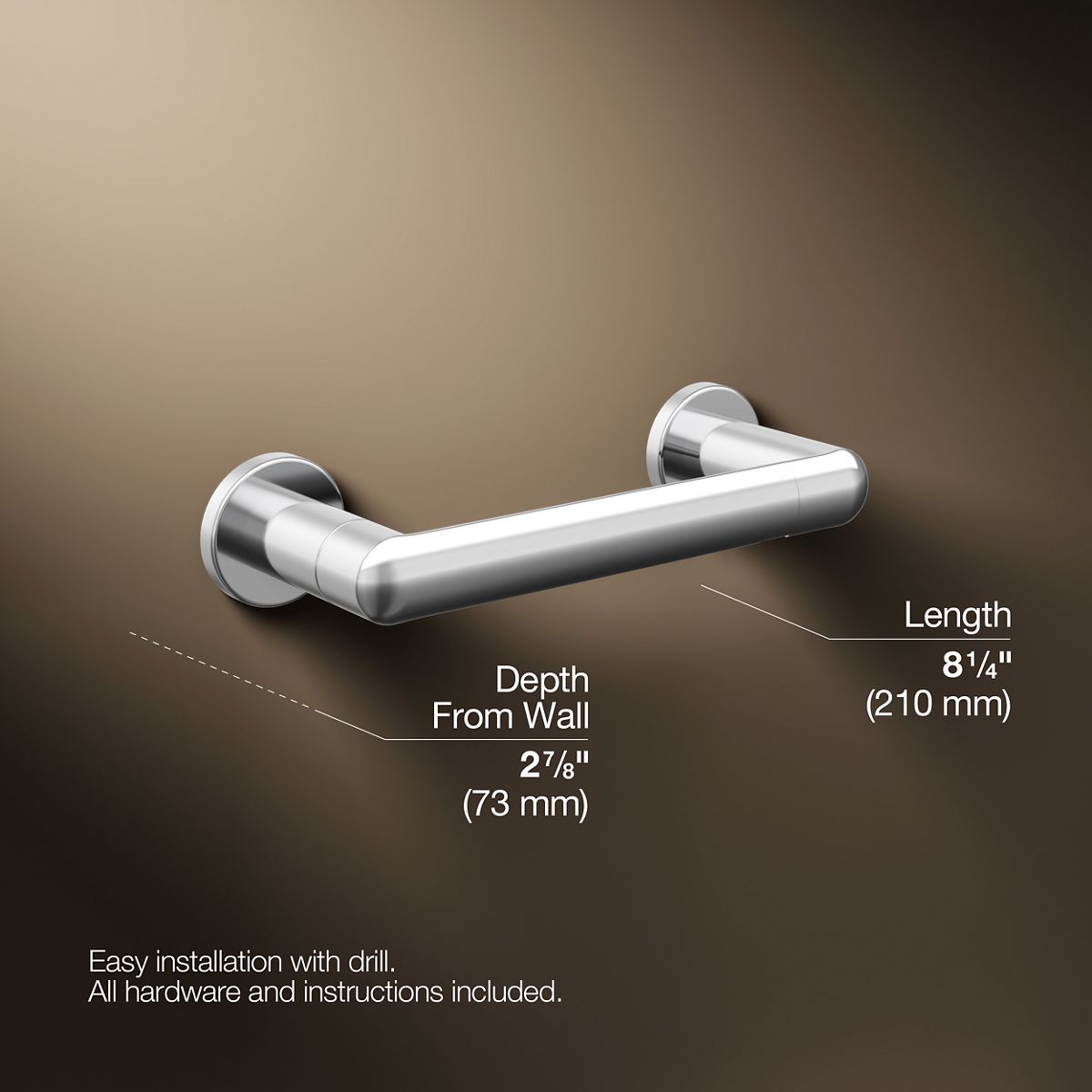 KOHLER K-24546 Kumin Toilet paper holder
