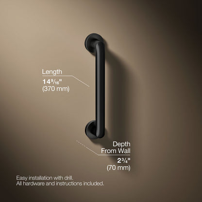 3/4 view of product with dimensions