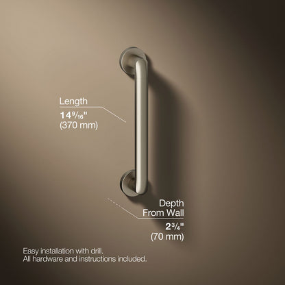 3/4 view of product with dimensions
