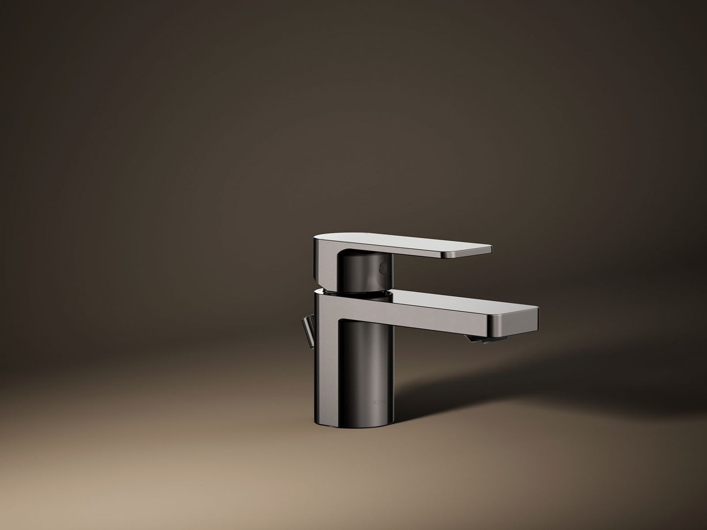 KOHLER K-24804-4K Parallel Low single-handle bathroom sink faucet, 1.0 gpm