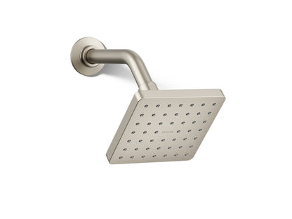 KOHLER K-24805-JJ Parallel Single-function showerhead, 1.25 gpm, vibrant brushed nickel