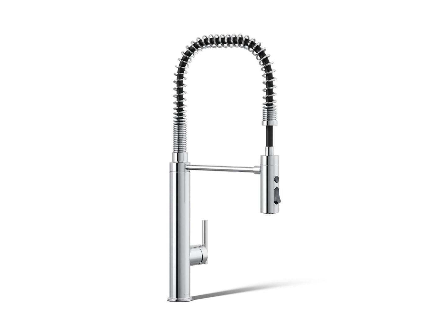 KOHLER K-24982 Purist Semi-professional kitchen sink faucet with three-function sprayhead