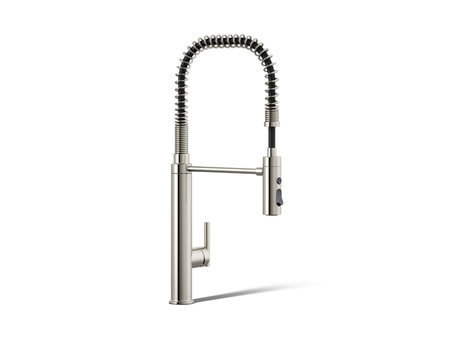 KOHLER K-24982 Purist Semi-professional kitchen sink faucet with three-function sprayhead