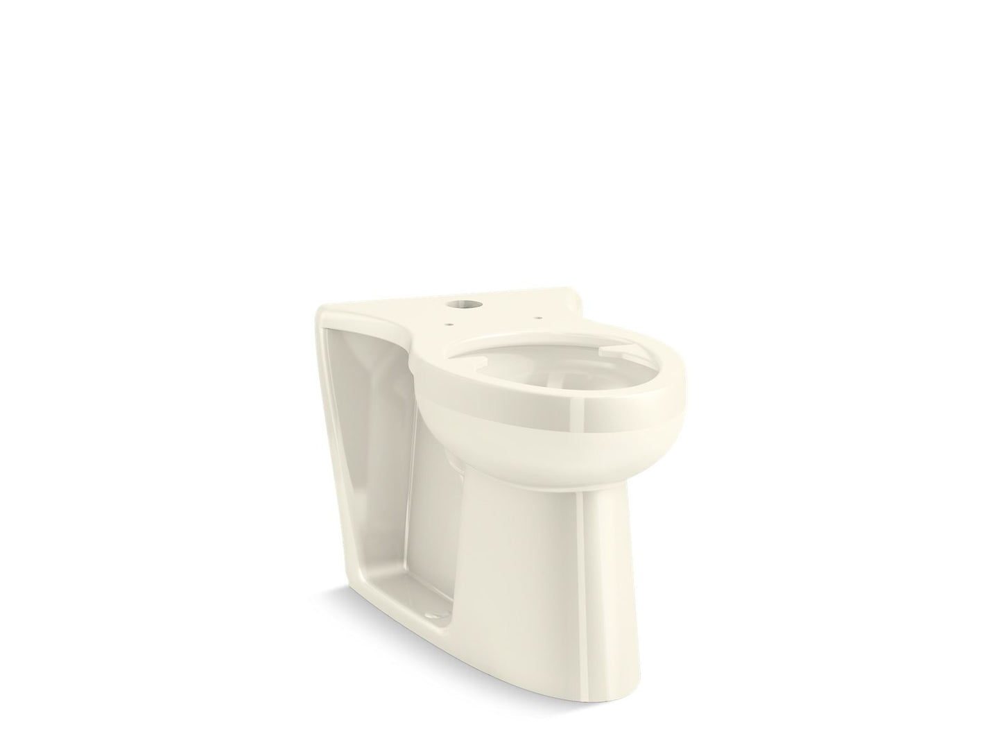 KOHLER K-25042-SSL Modflex Adjust-a-Bowl Floor-mount top spud flushometer bowl with bedpan lugs