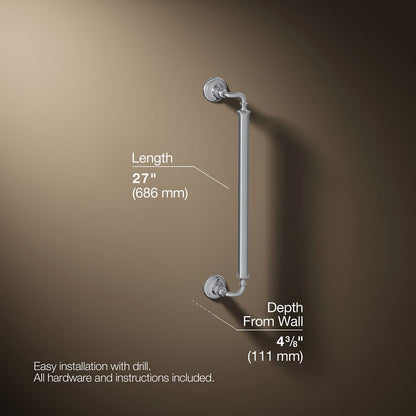 3/4 view of product with dimensions