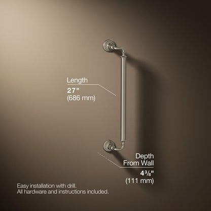 3/4 view of product with dimensions